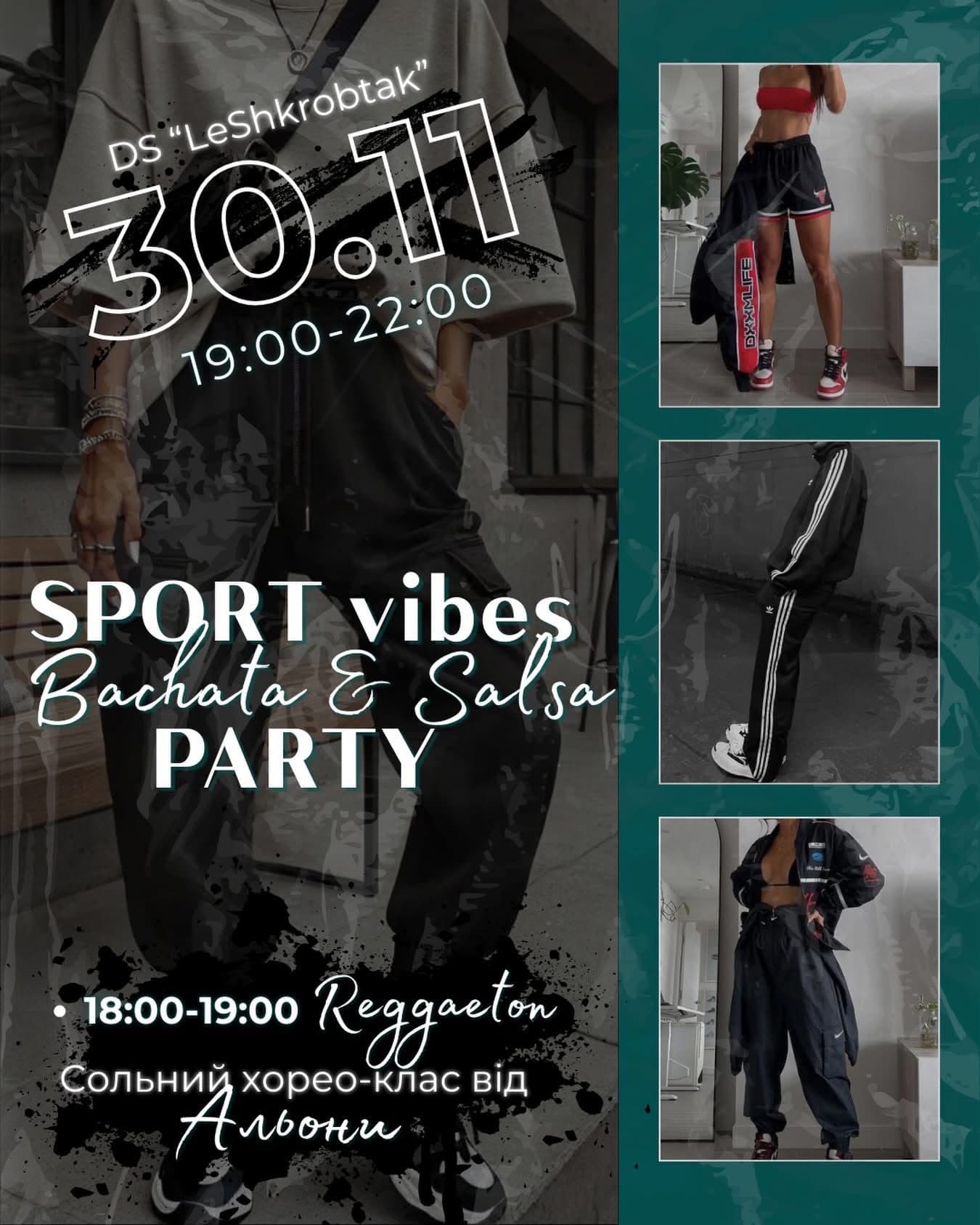 SPORT vibes Bachata & Salsa PARTY